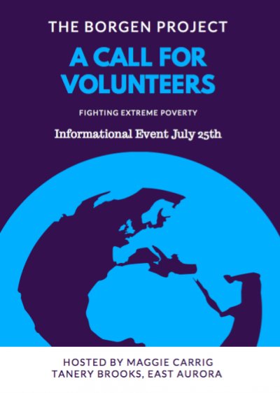 Want to Volunteer for The Borgen Project?