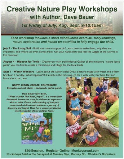 Creative Nature Play with Author Dave Bauer
