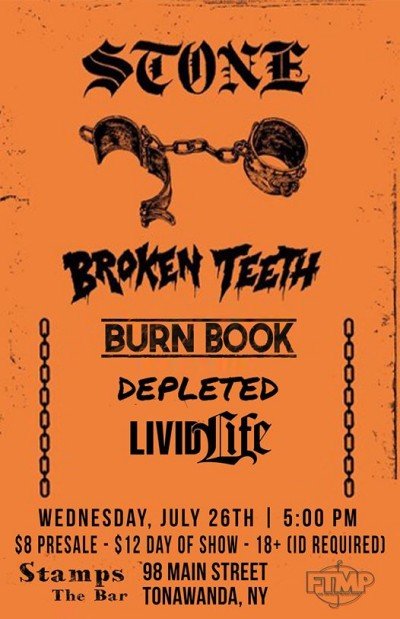 Stone (ex Expire) & Broken Teeth!