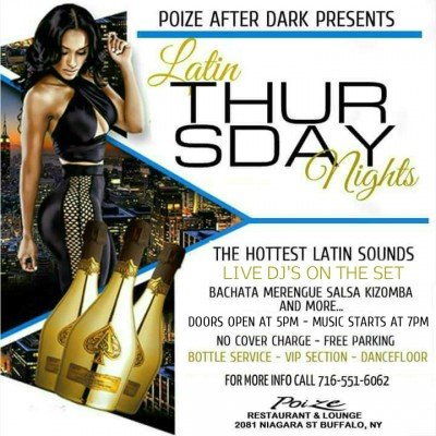 Latin Thursday @ Poize Restaurant & Lounge