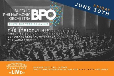 Canalside Live:The BPO & Strictly Hip Perform the Tragically Hip