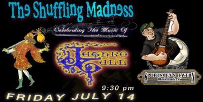 The Shuffling Madness plays the music of Jethro Tull in Buffalo, NY
