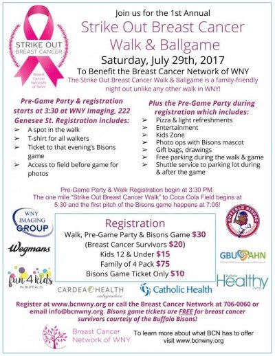 Strike Out Breast Cancer Walk & Ballgame