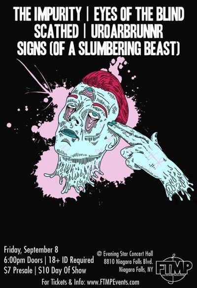 The Impurity, Eyes of the Blind, Signs (Of a Slumbering Beast), Scathed, & Urðarbrunnr