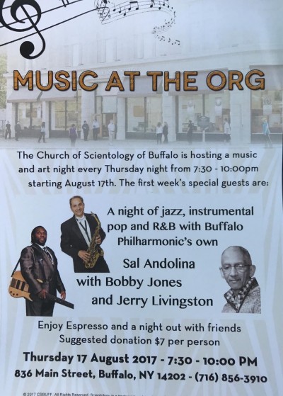 Music At The Org- Thursday Music and Arts Night