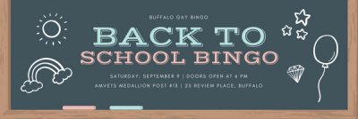 Back to School Gay Bingo