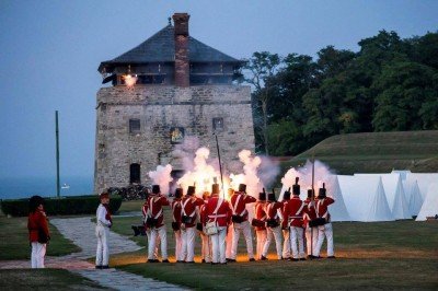 War of 1812 Encampment at Old Fort Niagara