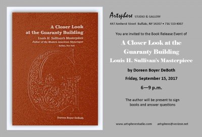 Book Release: "A Closer Look at the Guaranty Building - Louis H. Sullivan's Masterpiece