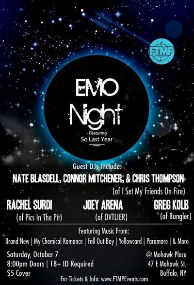 Emo Night - Buffalo
