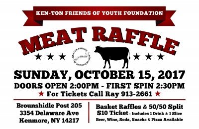 Meat Raffle! Ken-Ton Friends of Youth