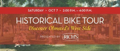 Historical Bike Tour of Olmsted’s West Side