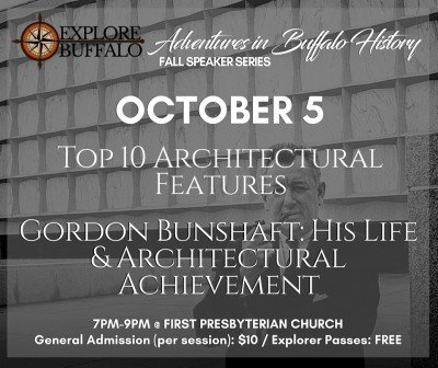 Adventures in Buffalo History Speaker Series: Get to Know Buffalo Architecture
