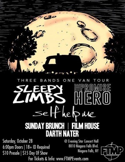 The Promise Hero, Sleepy Limbs (members of You, Me, and Everyone We Know), & Selfhelpme (of Valencia)