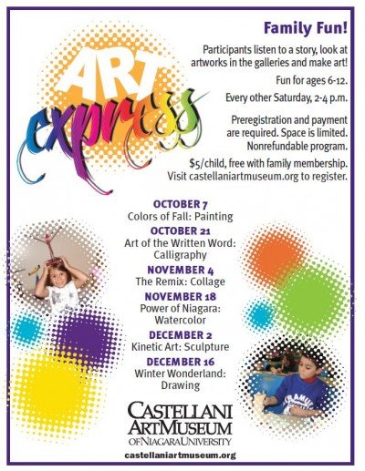 Art Express- Family Programs — Oct 21, 2017