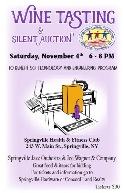 SGCEF Wine Tasting & Silent Auction