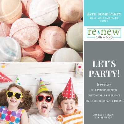 Bath Bomb Making Party