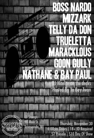 Boss Nardo, Mizzark, Telly Da Don, TrueLetta, MaRacklous, Goon Gully, Nathane & Bay Paul, and more!