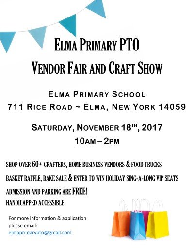 Elma Primary PTO Vendor and Craft Show