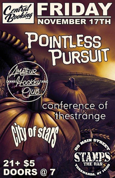CityOfStars/PointlessPursuit/AmateurHockeyClub/ConferenceoftheStrange