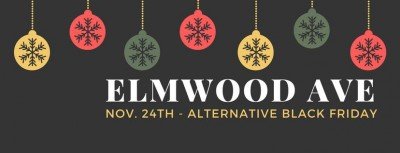 Alternative Black Friday on Elmwood Avenue