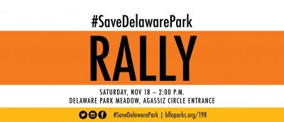 Rally to #SaveDelawarePark