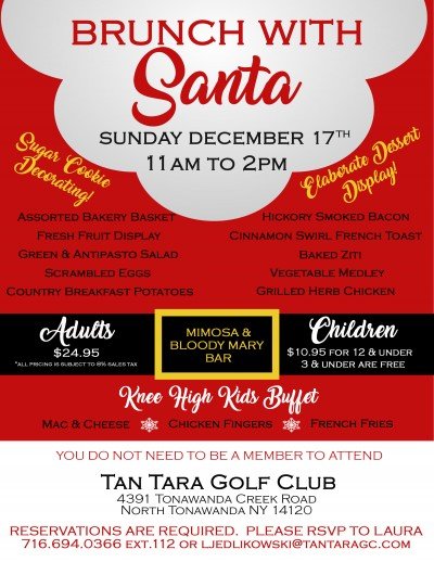Brunch with Santa — Dec 17, 2017