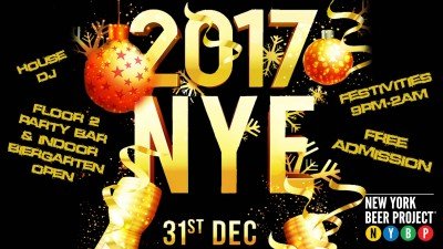 NYE at NYBP! at New York Beer Project — Dec 31, 2017