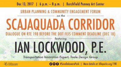 Urban Planning & Community Engagement Forum on the Scajaquada Corridor