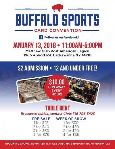 Buffalo Sports Card Convention