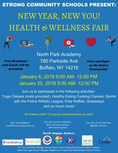 New Year, New You! Health and Wellness Fair