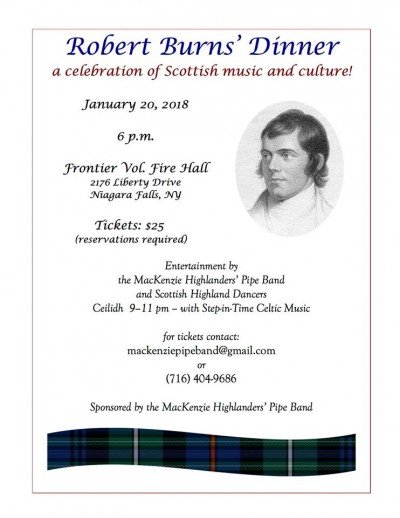 Robert Burns' Dinner and Ceilidh