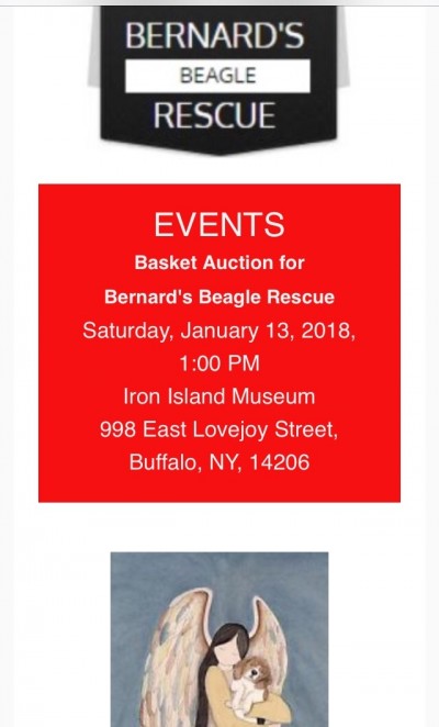 Basket Auction for Beagle Rescue
