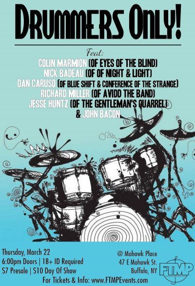 The 3rd Annual "Drummers Only"