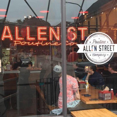 Poutine Eating Contest at Allen Street Poutine Company — Feb 3, 2018