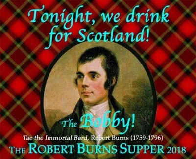 The Robert Burns Supper 2018