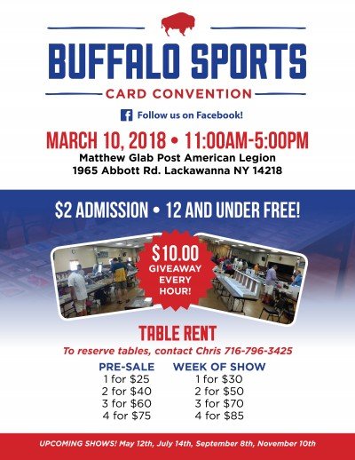 Buffalo Sports card and memorabilia show