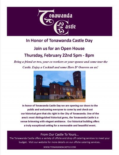 Tonawanda Castle Open House — Feb 22, 2018