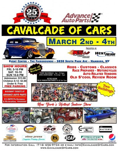 25th Annual Advance Auto Parts Cavalcade of Cars