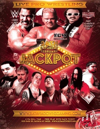 Ultimate Wrestling at Batavia Downs Gaming & Hotel — Feb 24, 2018