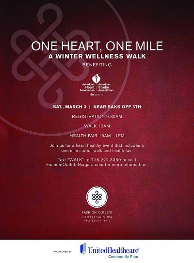 One Heart, One Mile: A Winter Wellness Walk