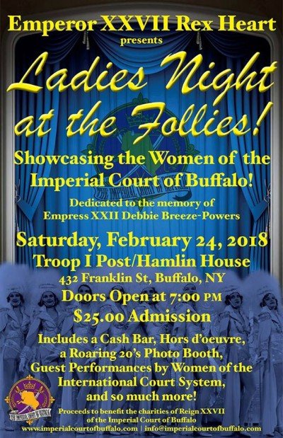 Ladies Night at the Follies! — Feb 24, 2018