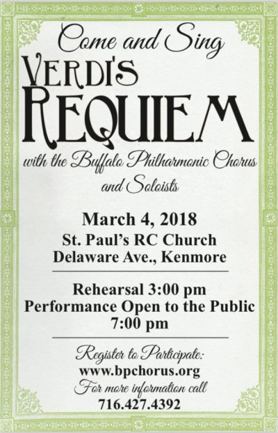 Come and Sing: Verdi's Requiem