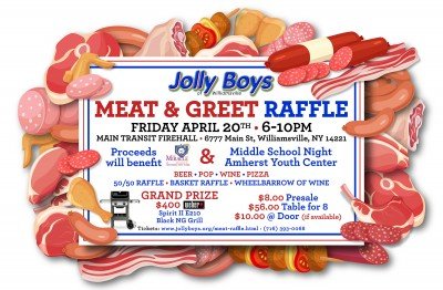 JollyBoys: MEAT & GREET RAFFLE — Apr 20, 2018