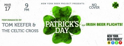 St. Patty's Day Party at NYBP!