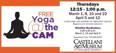 Free Yoga @ the Castellani Art Museum
