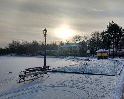 Criss-Crossing the Delaware in Winter!