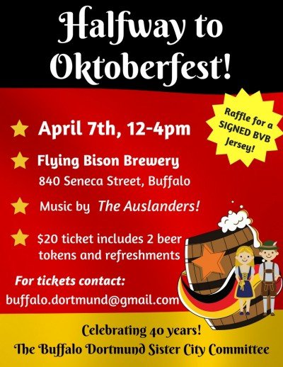 Halfway to Oktoberfest — Apr 7, 2018