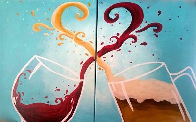 Yours & Mine Date Night Painting