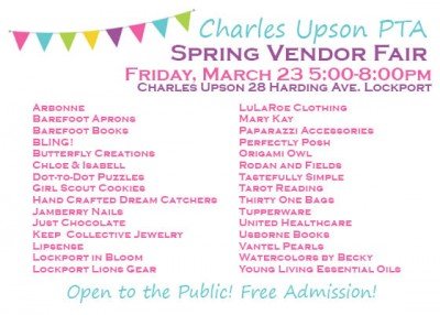 Charles Upson Elementary PTA Spring Vendor Fair