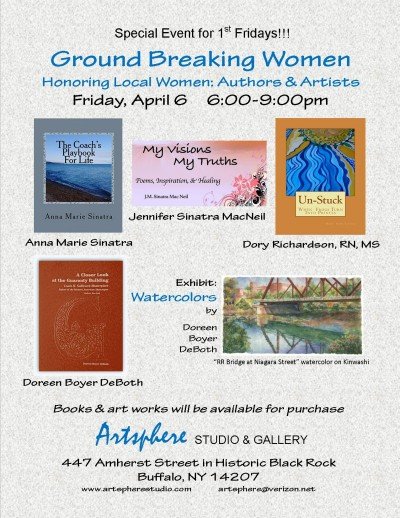 Ground Breaking Women Honoring Local Women: Artists & Authors — Apr 6, 2018